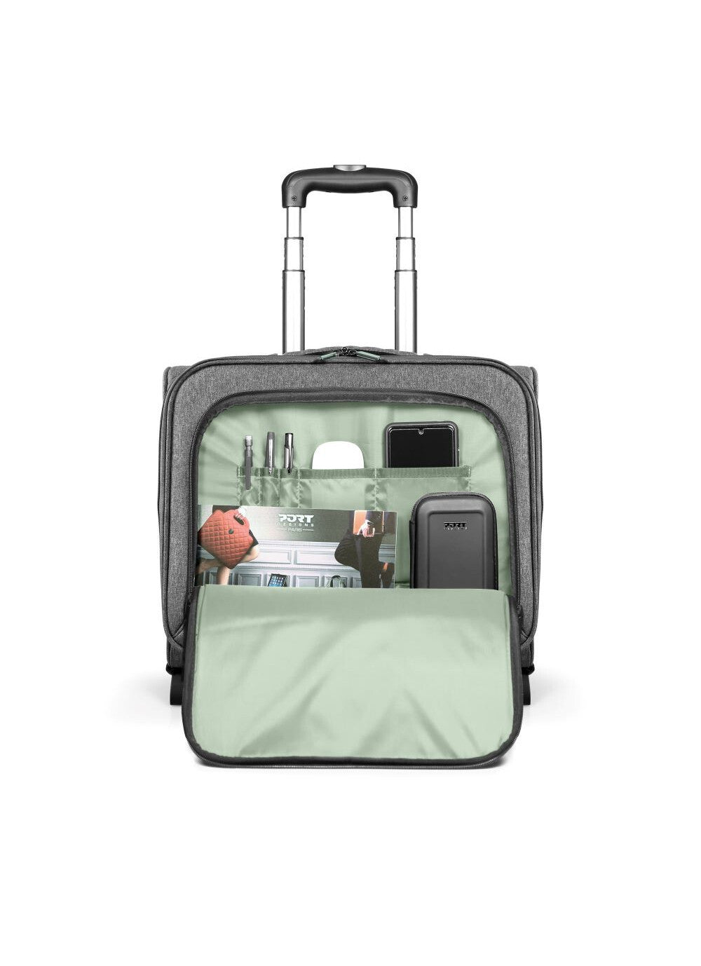 Port Designs Yosemite Eco Trolley Soft shell Grey 25 L PET felt