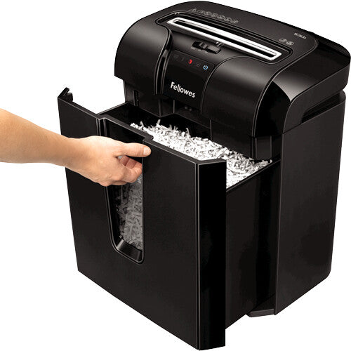 Fellowes Powershred 63Cb paper shredder Cross shredding Black
