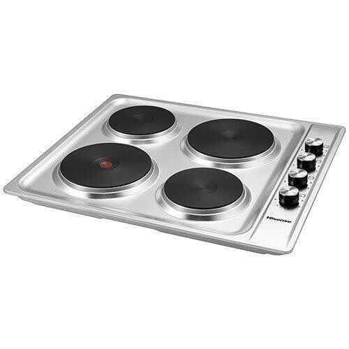 Hisense H60STES hob Stainless steel Built-in 58 cm Sealed plate 4 zone(s)