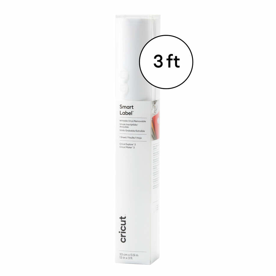 Cricut Smart Label Writable self-adhesive label Permanent Silver 1 pc(s)