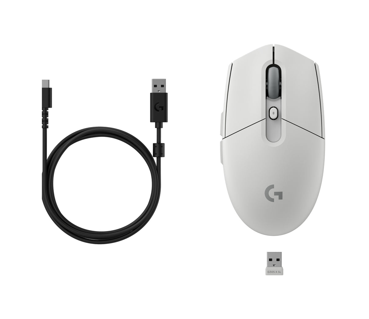 Logitech G G305 X SUPERLIGHT mouse Gaming Right-hand RF Wireless + Bluetooth Optical 44000 DPI