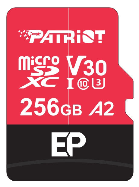 Patriot Memory EP V30 A2 256 GB MicroSDXC UHS-I Class 10