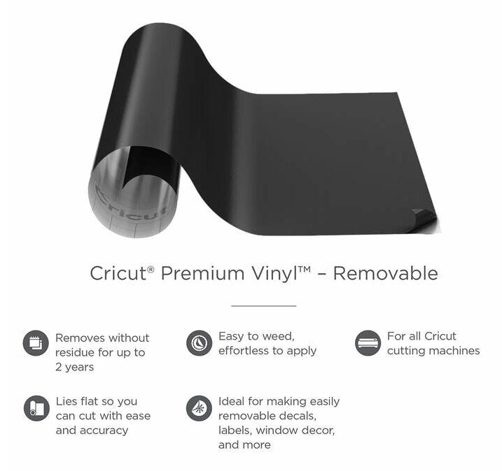 Cricut Removable Premium Black