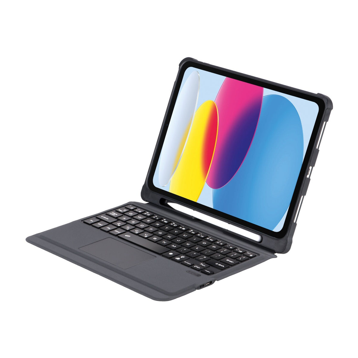 Bodyglove Body Glove Keyboard Case With Touchpad - Apple iPad 11-inch (A16, 2025) / iPad 10.9-inch 10th Gen (2022) - Black