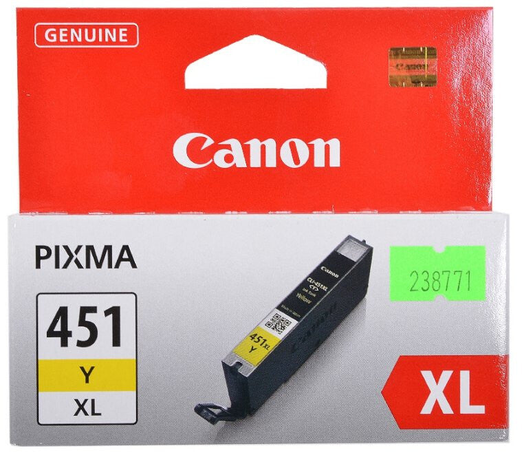 Canon CLI-451Y toner cartridge 1 pc(s) Original Yellow