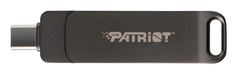 Patriot Memory Rage R550 USB flash drive 128 GB USB Type-A / USB Type-C 3.2 Gen 1 (3.1 Gen 1) Black