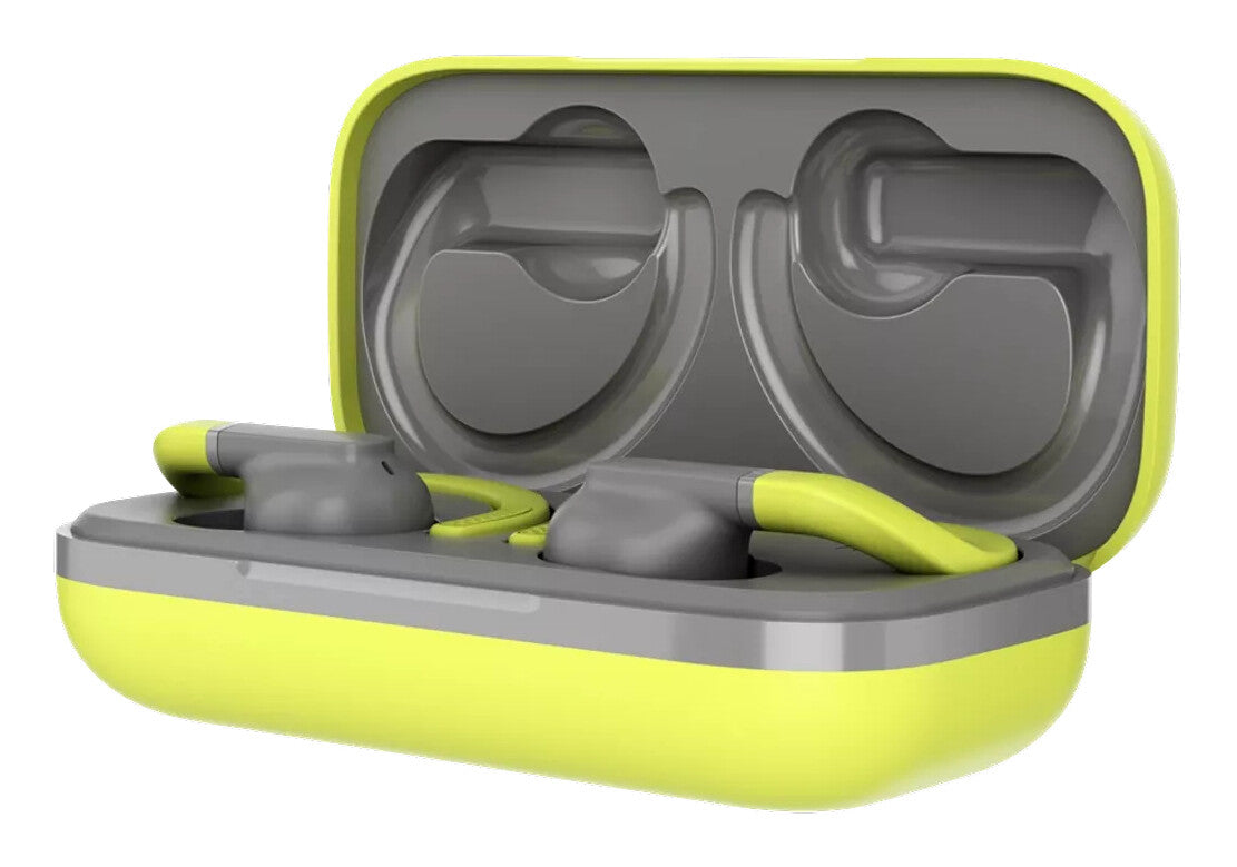 Canyon OnRun 11 Sport Headset True Wireless Stereo (TWS) Ear-hook, In-ear Calls/Music/Sport/Everyday Bluetooth Grey, Yellow