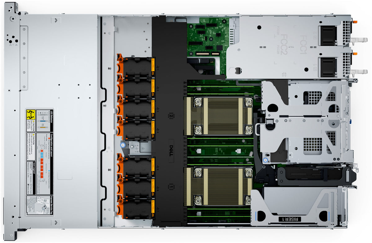DELL PowerEdge R660XS server 480 GB Rack (1U) Intel Xeon Silver 4510 2.4 GHz 32 GB DDR5-SDRAM 700 W