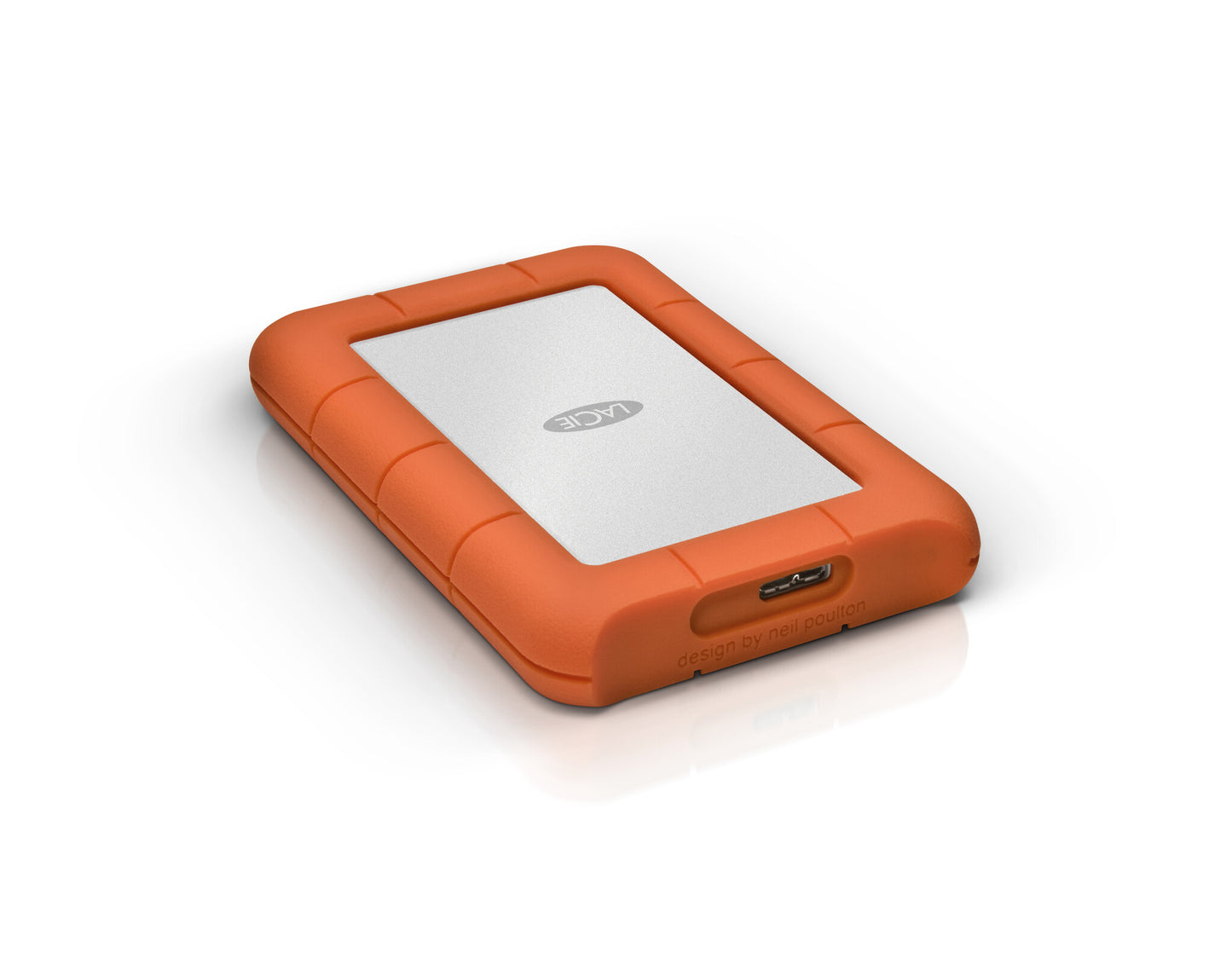 LaCie Rugged 2 TB USB Type-C 3.2 Gen 2 (3.1 Gen 2) Orange