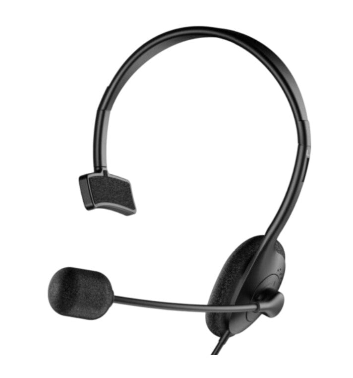 Genius HS-100U Headset Wired Head-band Office/Call center USB Type-A Black