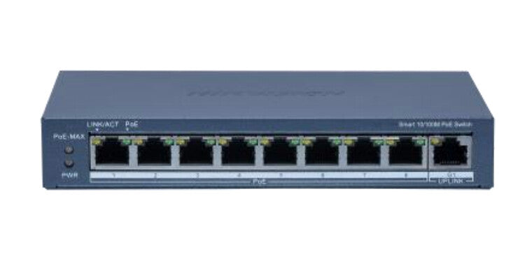 Hikvision DS-3E1309P-EI(B) network switch Managed Fast Ethernet (10/100) Power over Ethernet (PoE)