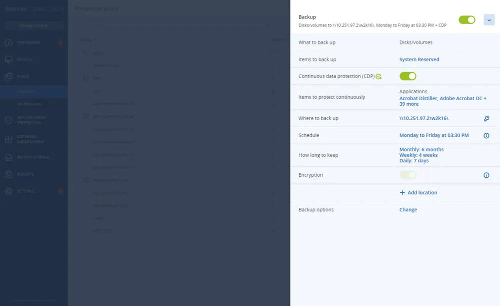 Acronis Cyber Protect Cloud