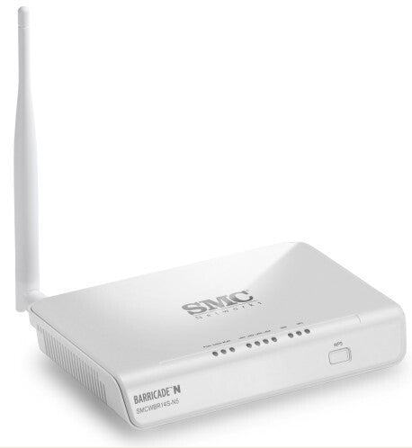 SMC SMCWBR14S-N5 wireless router Fast Ethernet White