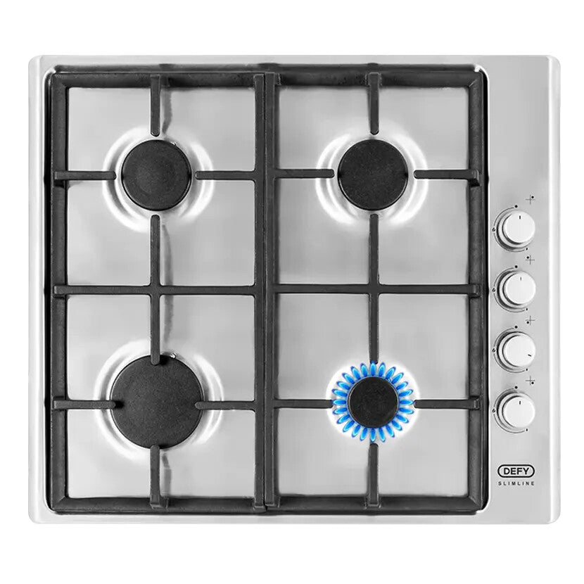 Defy DHG133 hob Stainless steel Built-in 58 cm Gas 4 zone(s)