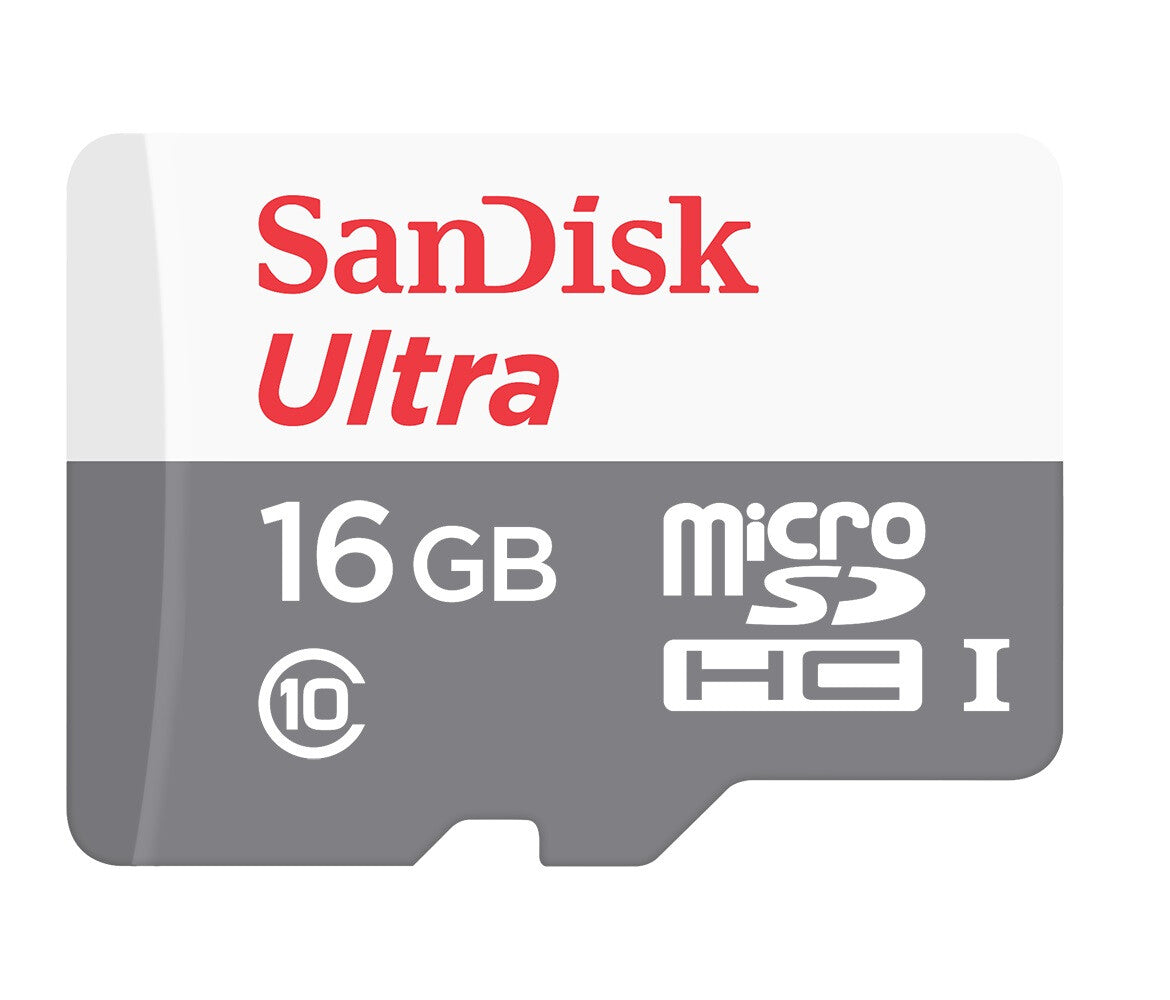 Sandisk Ultra 16GB Class 10 MicroSDHC Card