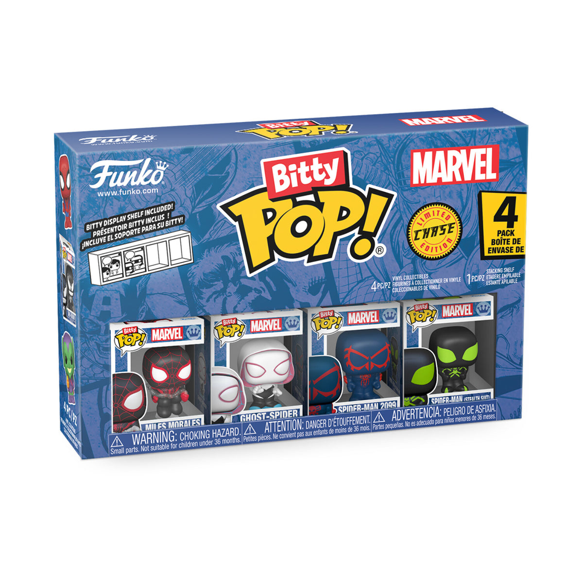 Funko Bitty Pop!: Spider-Man - Series 2 4 Pack
