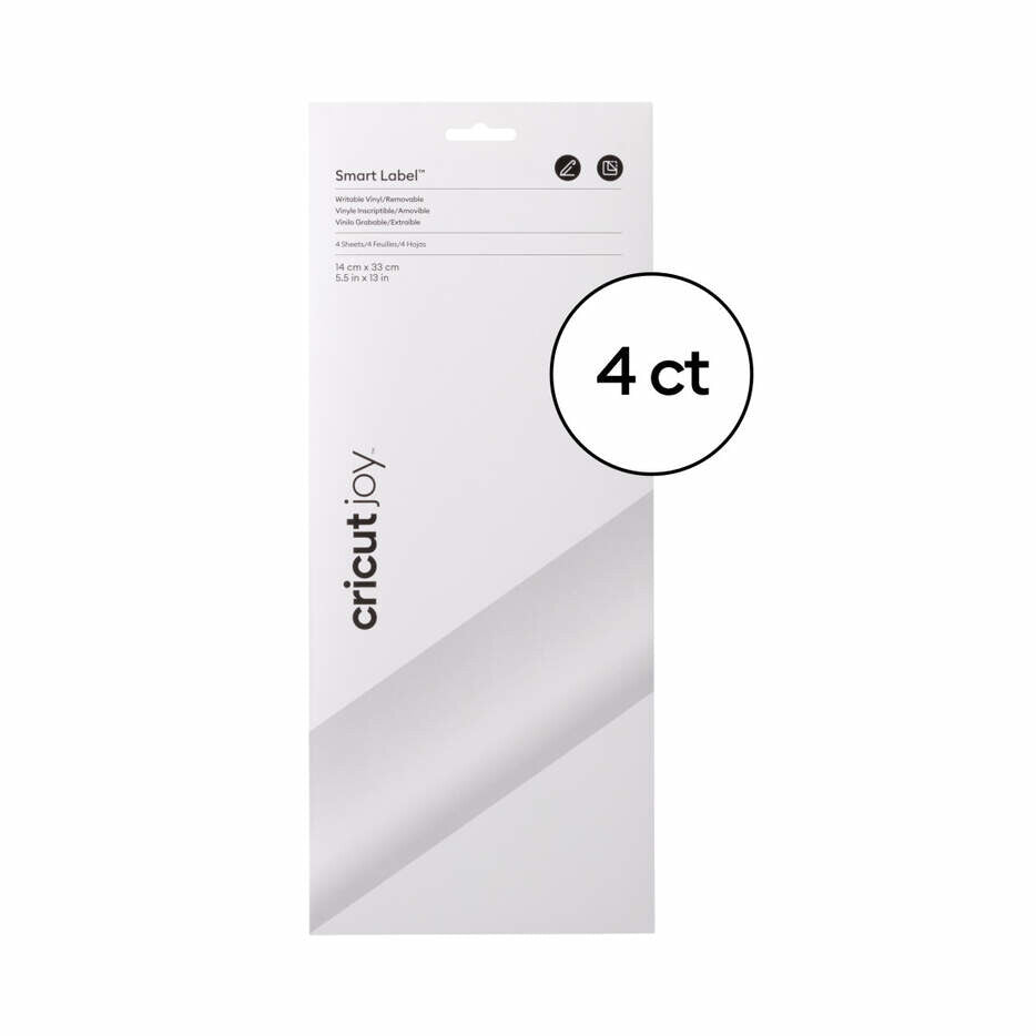 Cricut Smart Label Writable self-adhesive label Permanent Silver 4 pc(s)