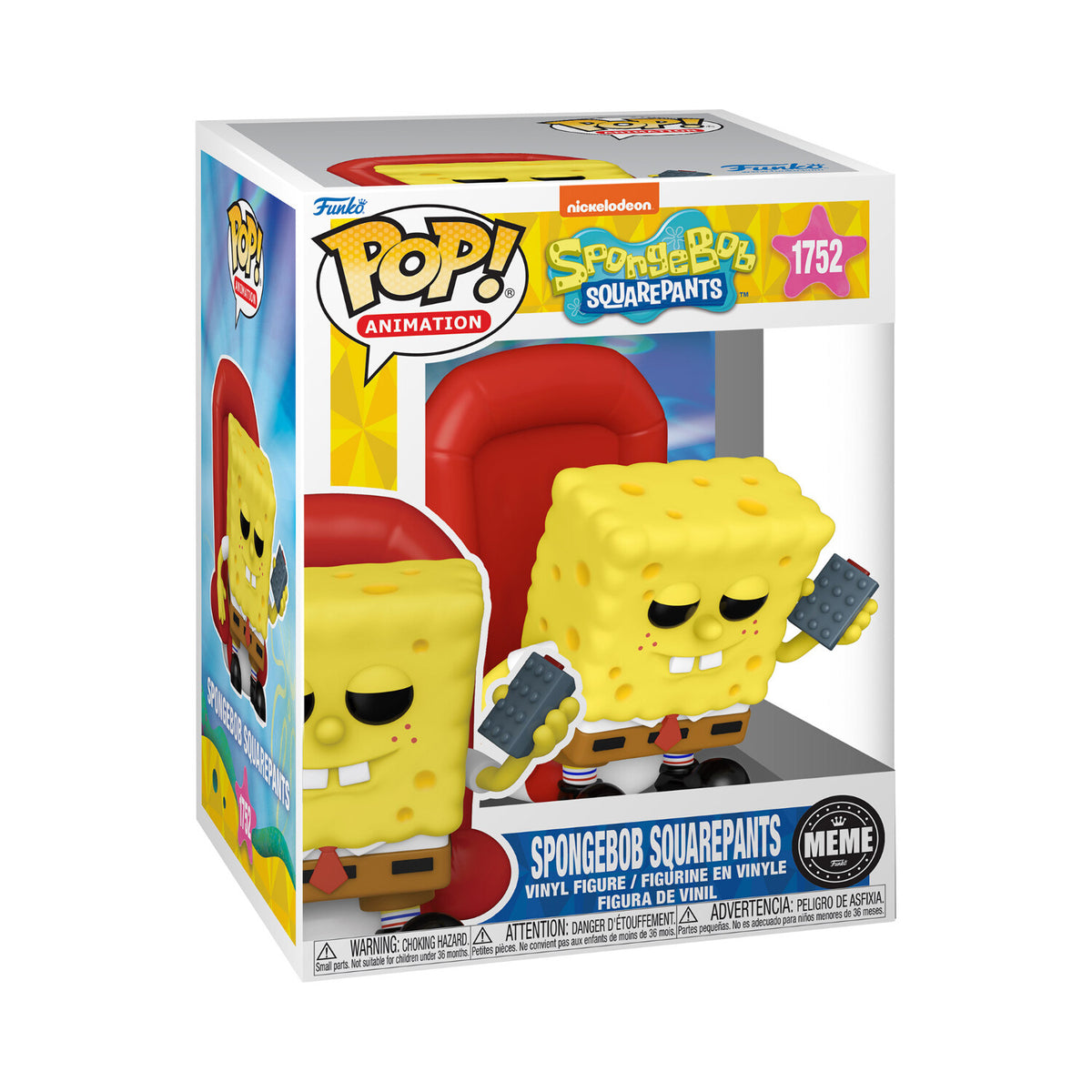 Funko Pop! Animation: SpongeBob Squarepants - SpongeBob Squarepants (Meme)