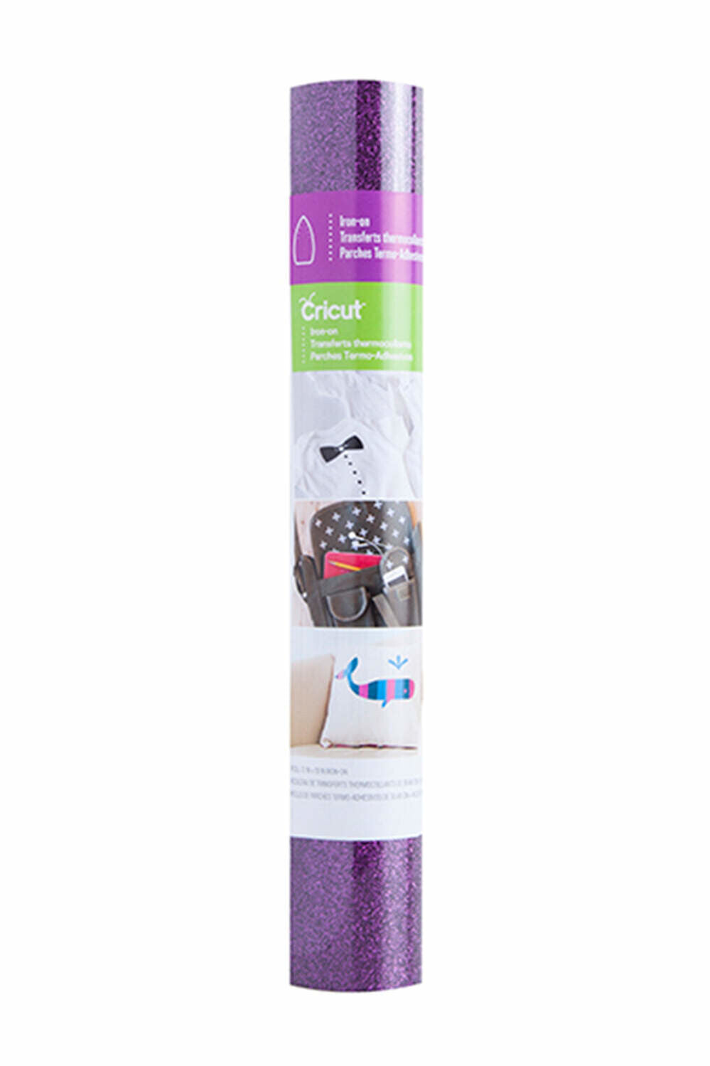 Cricut Glitter Iron-On Heat transfer vinyl roll Smooth heat transfer vinyl
