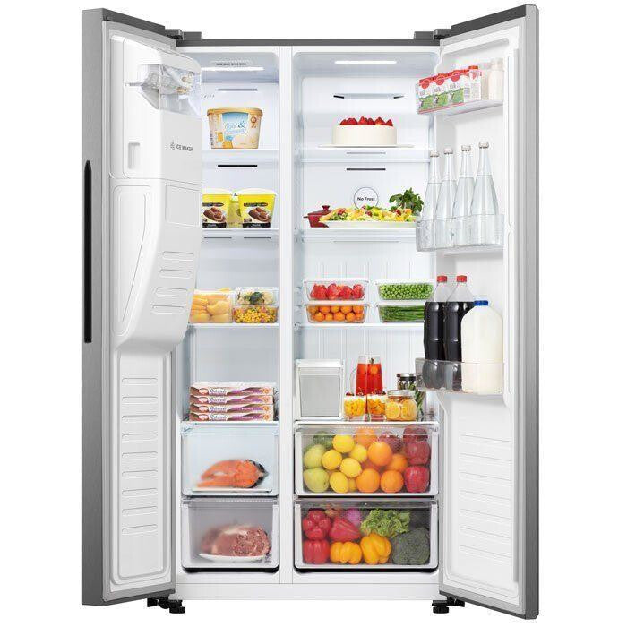 Hisense H690SS-IDL side-by-side refrigerator Freestanding 474 L F Stainless steel