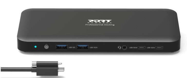 Port Designs PORT Connect Office docking station 3 X 4 USB-C 11 devices 100W