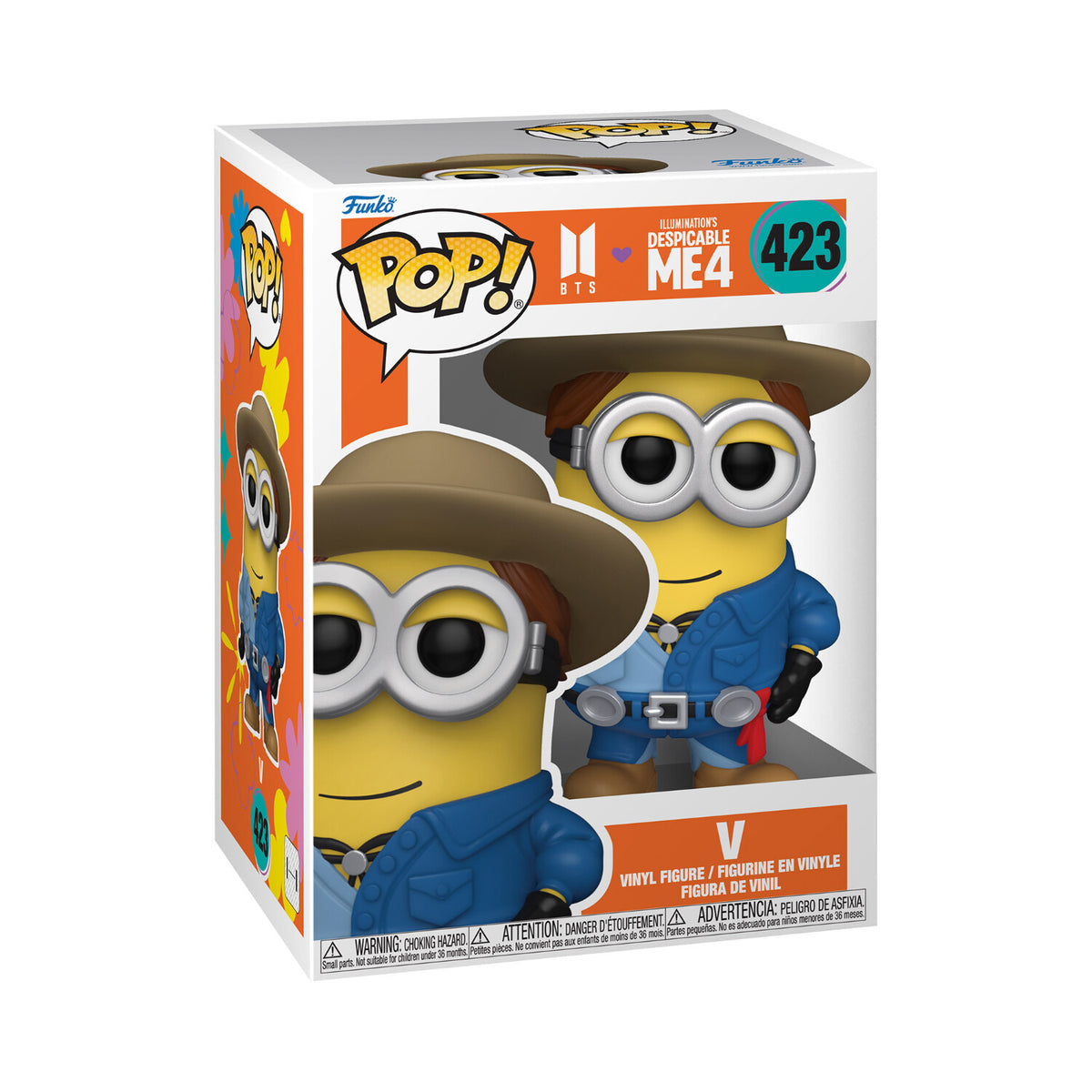 Funko Pop! Movies: Despicable Me 4 - V (Minion)