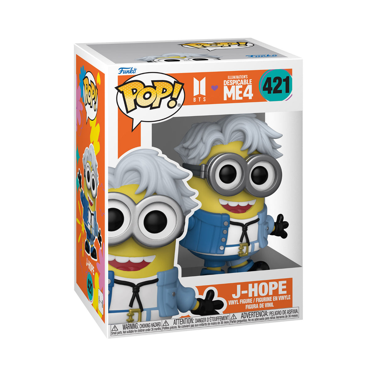 Funko Pop! Movies: Despicable Me 4 - J-Hope (Minion)