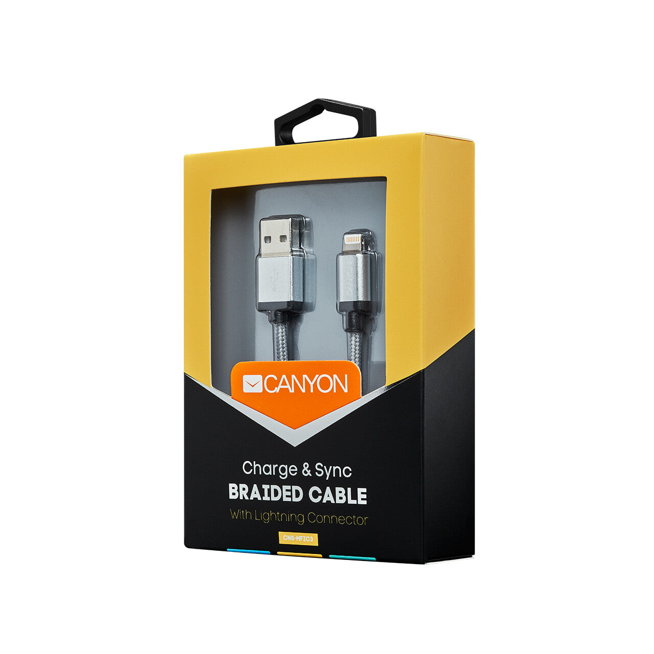 Canyon CNS-MFIC3DG lightning cable 0.96 m White