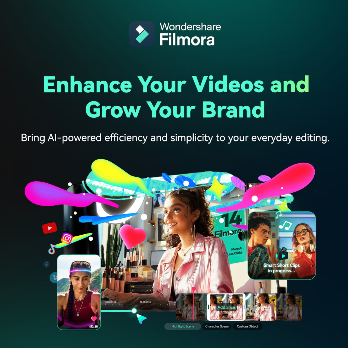 Wondershare Filmora AI Credits - 50 000 Credits (Digital Annual License)