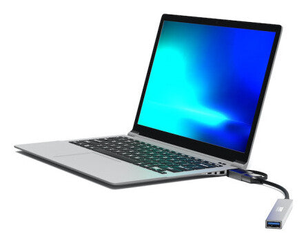 Port Designs 900160 interface hub USB Type-C 5000 Mbit/s Silver