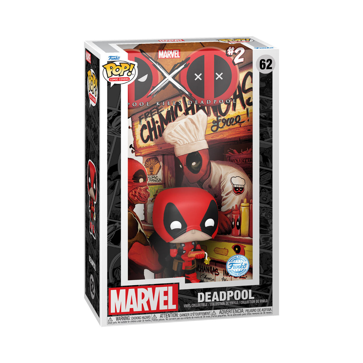 Funko Pop! Comic Covers: Marvel Deadpool Kills Deadpool 2 - Deadpool