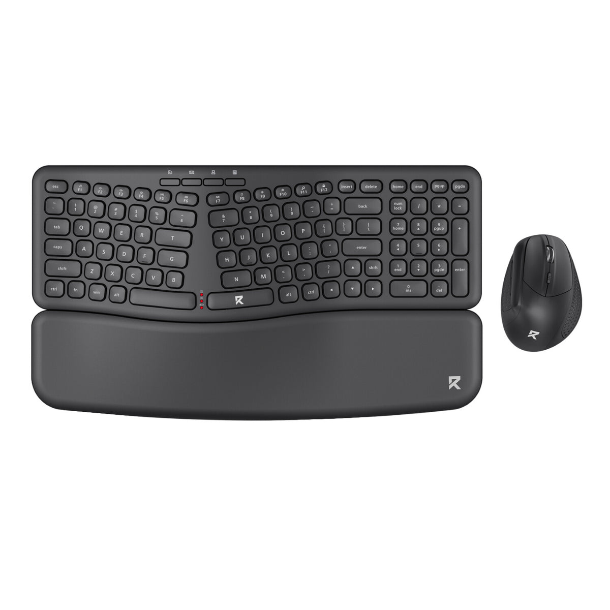 Redragon BS7161 2.4G Wireless Keyboard and Mouse Combo - Black