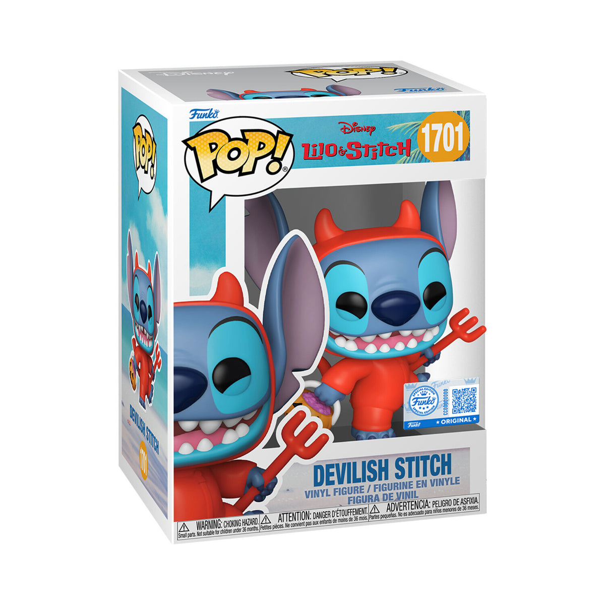 Funko Pop!: Lilo & Stitch - Devilish Stitch (Special Edition)