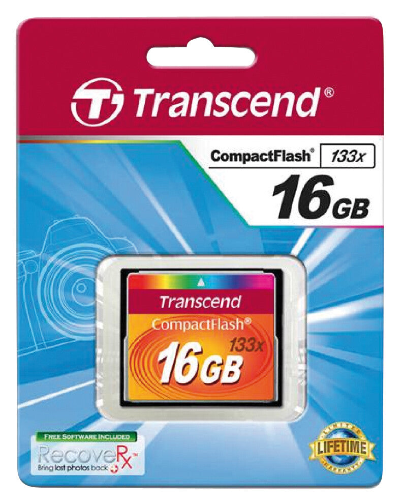 Transcend CompactFlash 133x 16GB