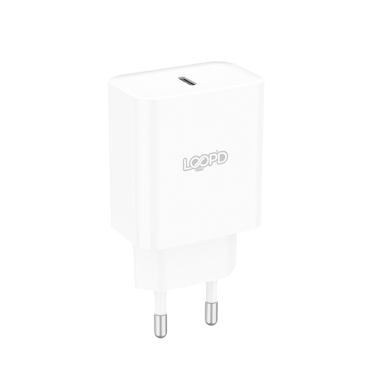 LOOPD Lite 1 Port PD Wall Charger 25W - White