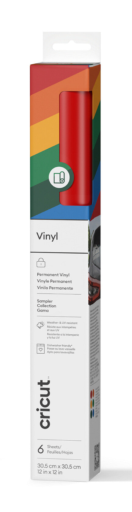 Cricut Permanent Heat transfer vinyl sheet 6 sheets