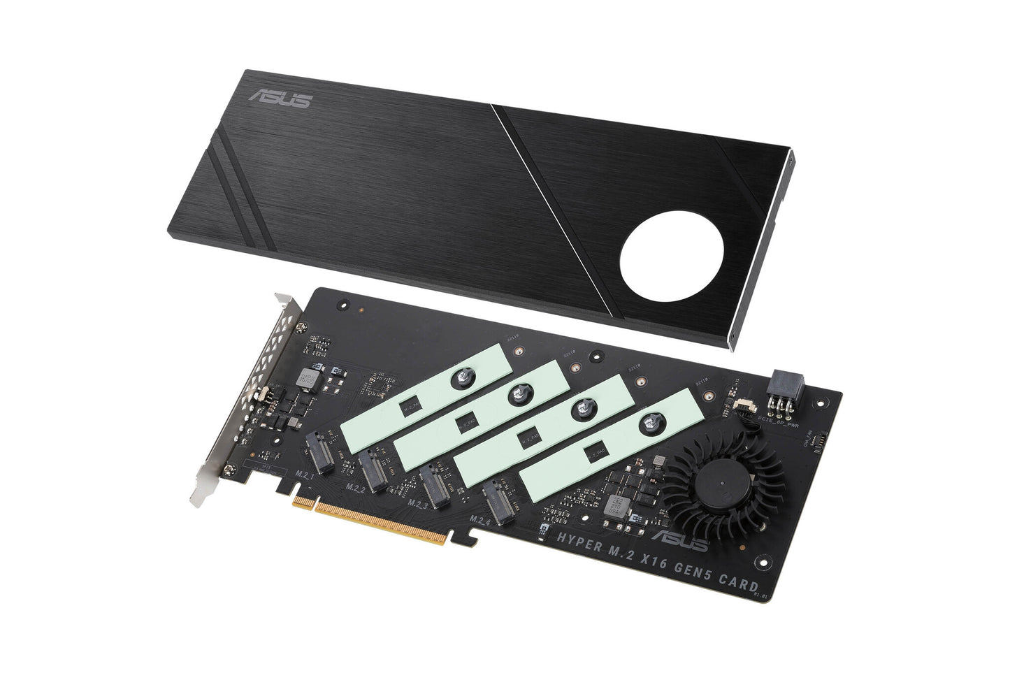ASUS Hyper M.2 x16 Gen5 Card interface cards/adapter Internal