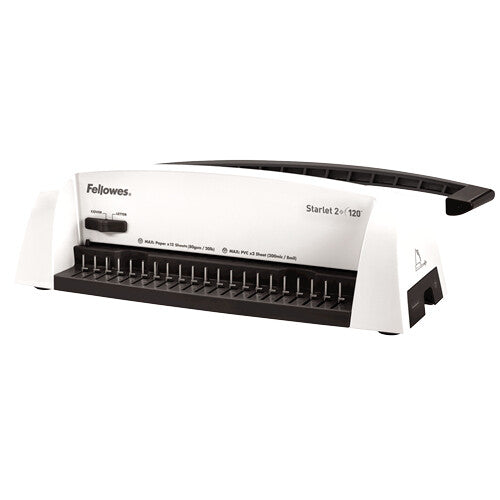 Fellowes Starlet 2+ ring binder Grey, White