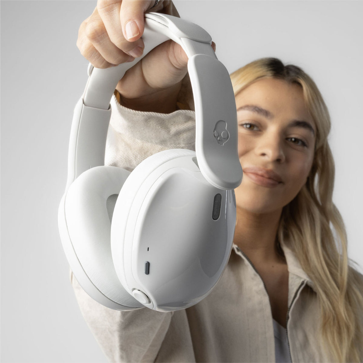 Skullcandy Hesh 540 ANC Headset Wired & Wireless Head-band Calls/Music Bluetooth White