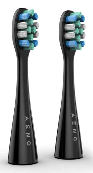 AENO ADBTH2-1 toothbrush head 2 pc(s) Black