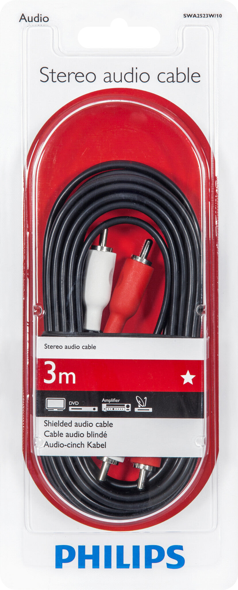 Philips Stereo audio cable SWA2523W/10