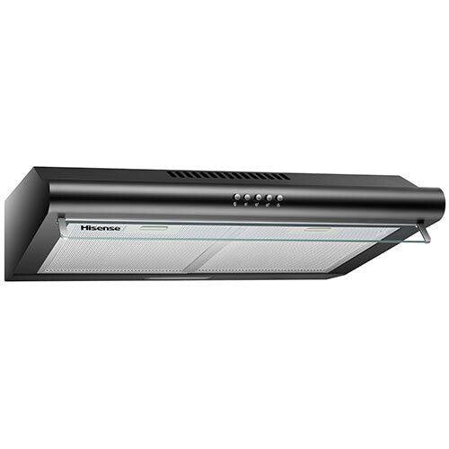 Hisense HHO60PABL cooker hood Wall-mounted Black 200 m³/h