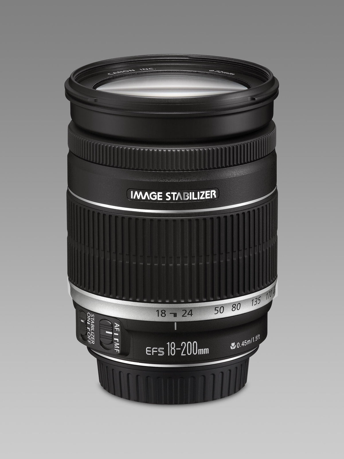 Canon EF-S 18-200mm f/3.5-5.6 IS SLR Black