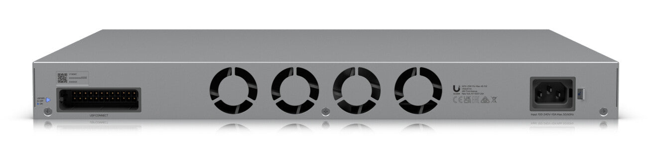 Ubiquiti UniFi Pro Max 48 PoE Managed L3 Gigabit Ethernet (10/100/1000) Power over Ethernet (PoE) 1U Grey