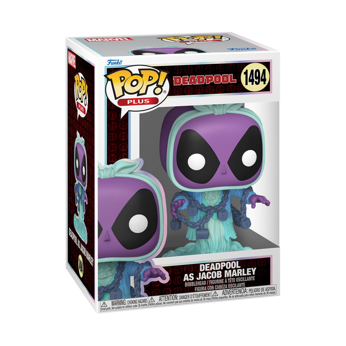 Funko Pop! Plus: Deadpool - Deadpool as Jacob Marley