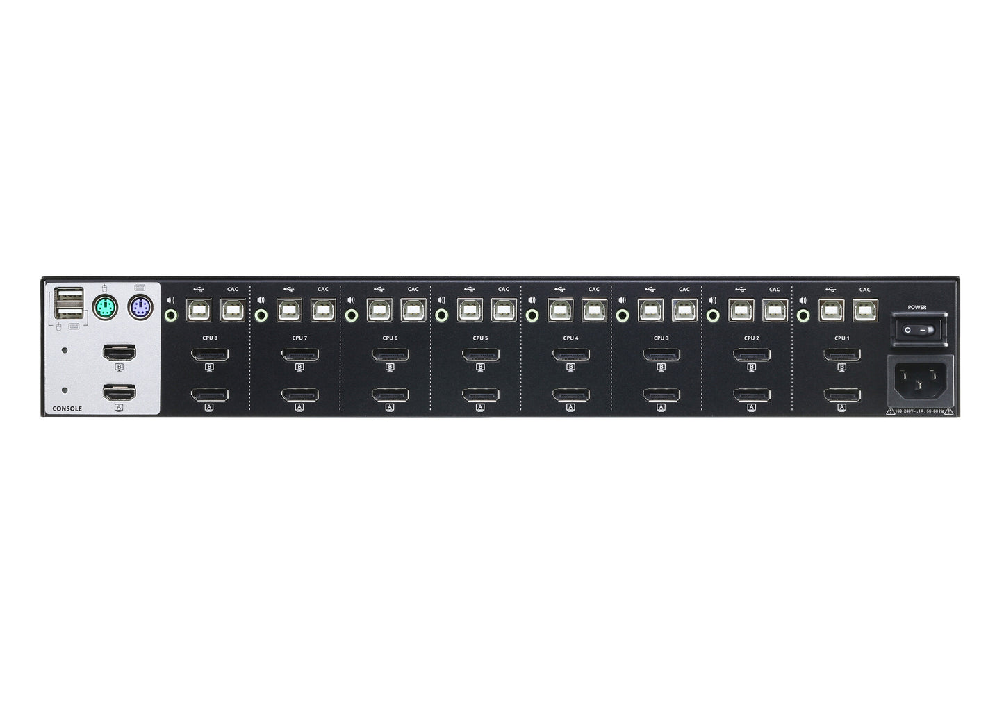 ATEN CS1148DP KVM switch Black