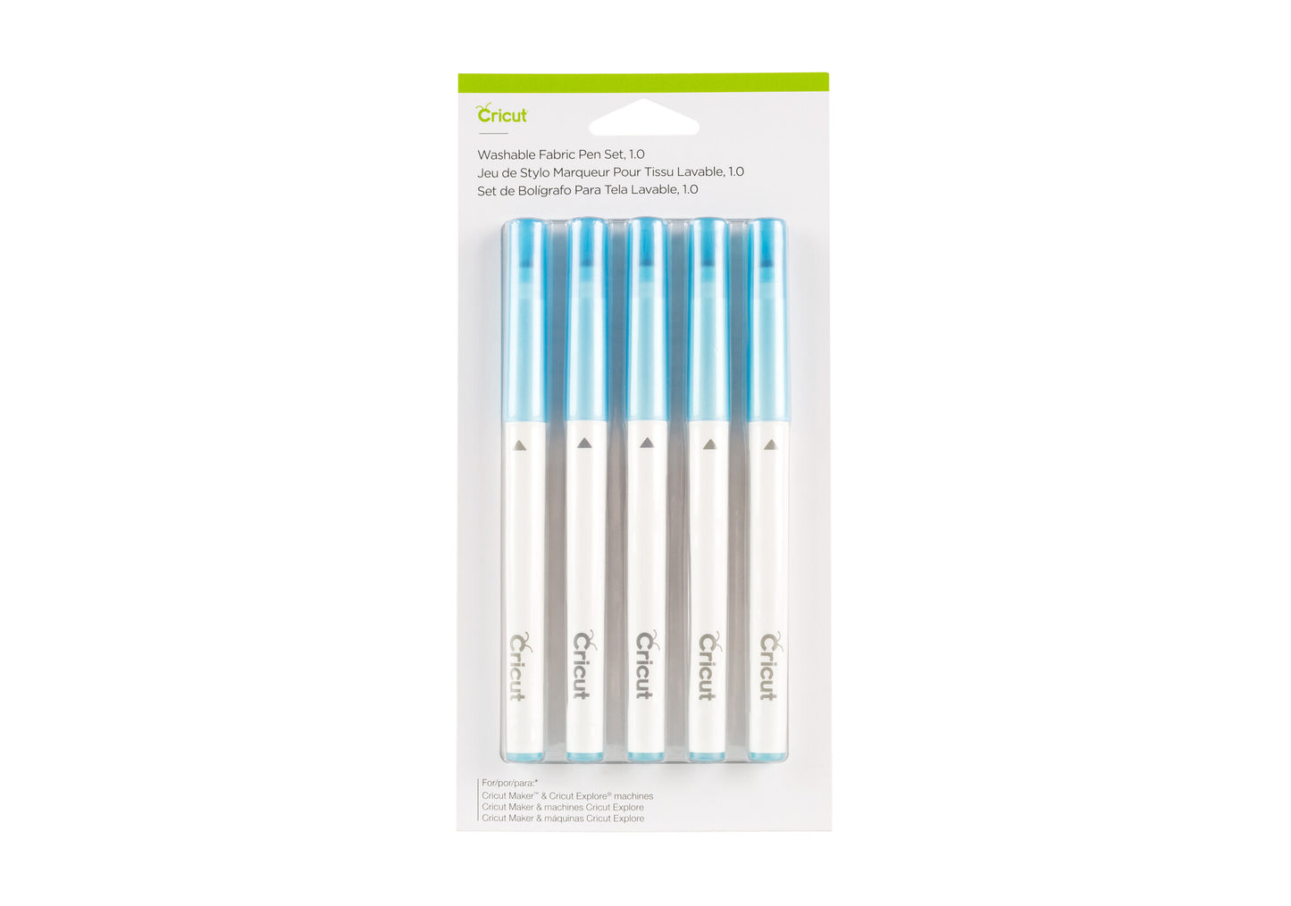 Cricut Washable Fabric Blue, White 5 pc(s)