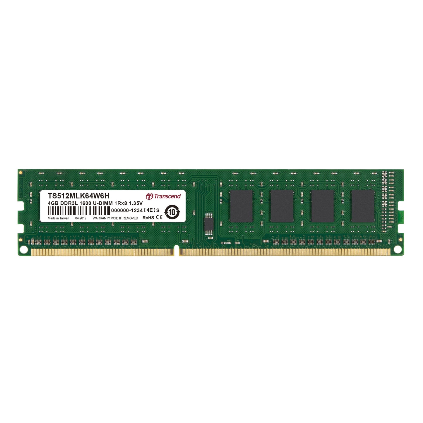 Transcend DDR3-1600 U-DIMM 4GB