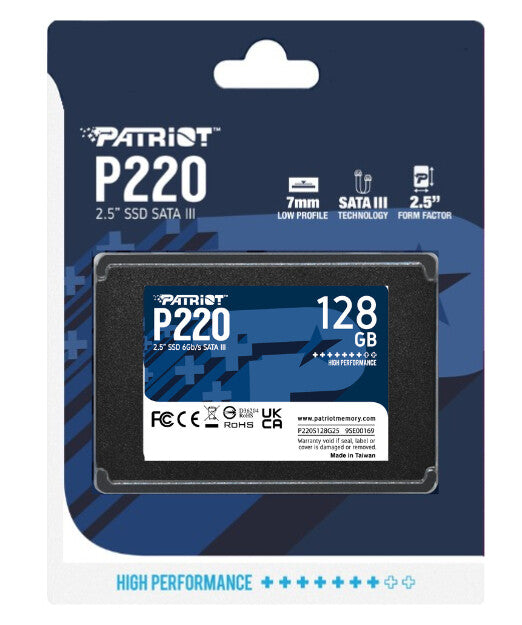 Patriot Memory P220 128GB 2.5" Serial ATA III