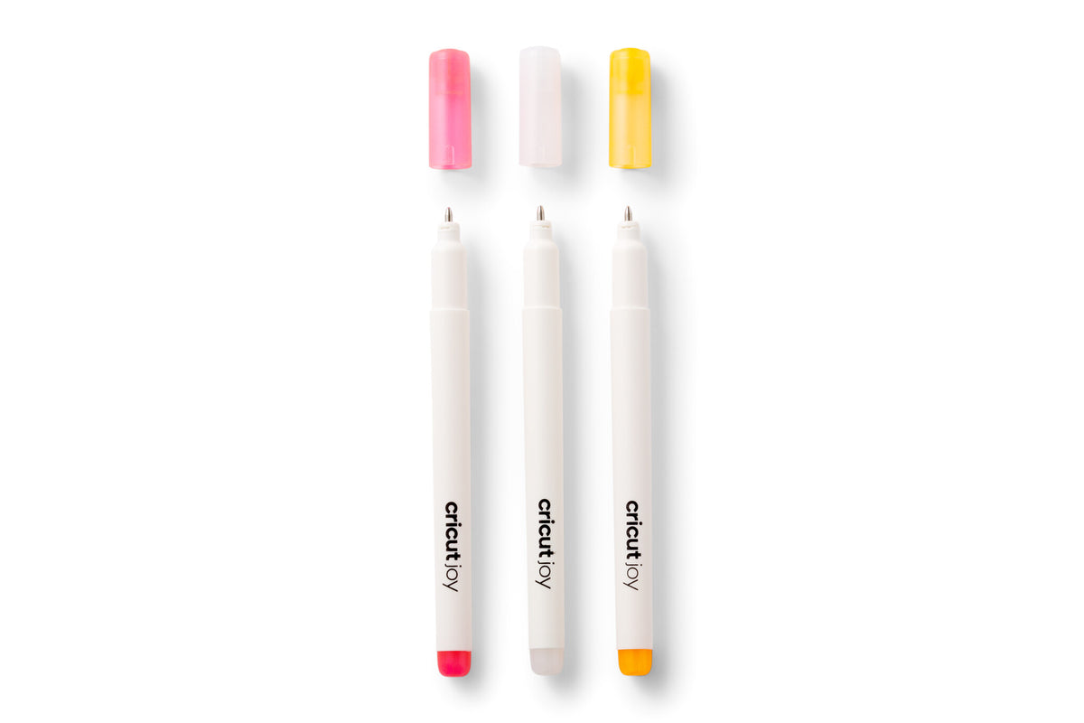 Cricut Joy Opaque Capped gel pen Orange, Pink, White 3 pc(s)